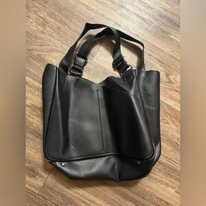 Calvin Klein Leather Tote Bag